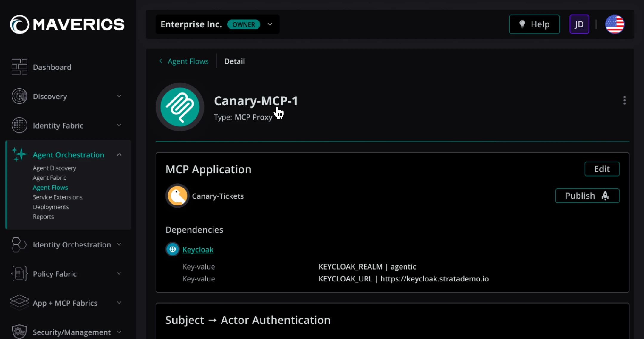Maverics Console